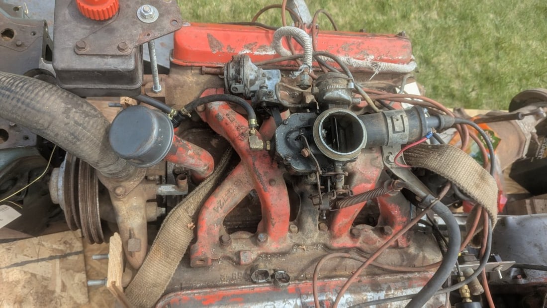 1955 Chrysler Windsor 301 C.I. Poly V8 Engine Complete Turnkey Runs - 5