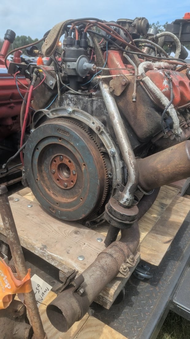 1955 Chrysler Windsor 301 C.I. Poly V8 Engine Complete Turnkey Runs - 6