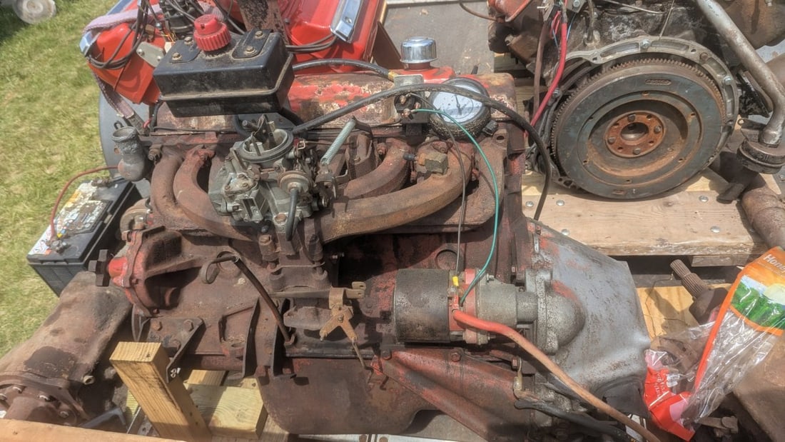 1967 Chrysler 225 Slant-6 Engine Complete Turnkey - 2