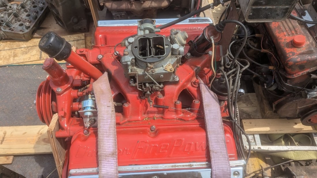 1955 Chrysler FirePower 331 Hemi V8 Engine Rebuilt Turnkey Classic Hot Rod - 4