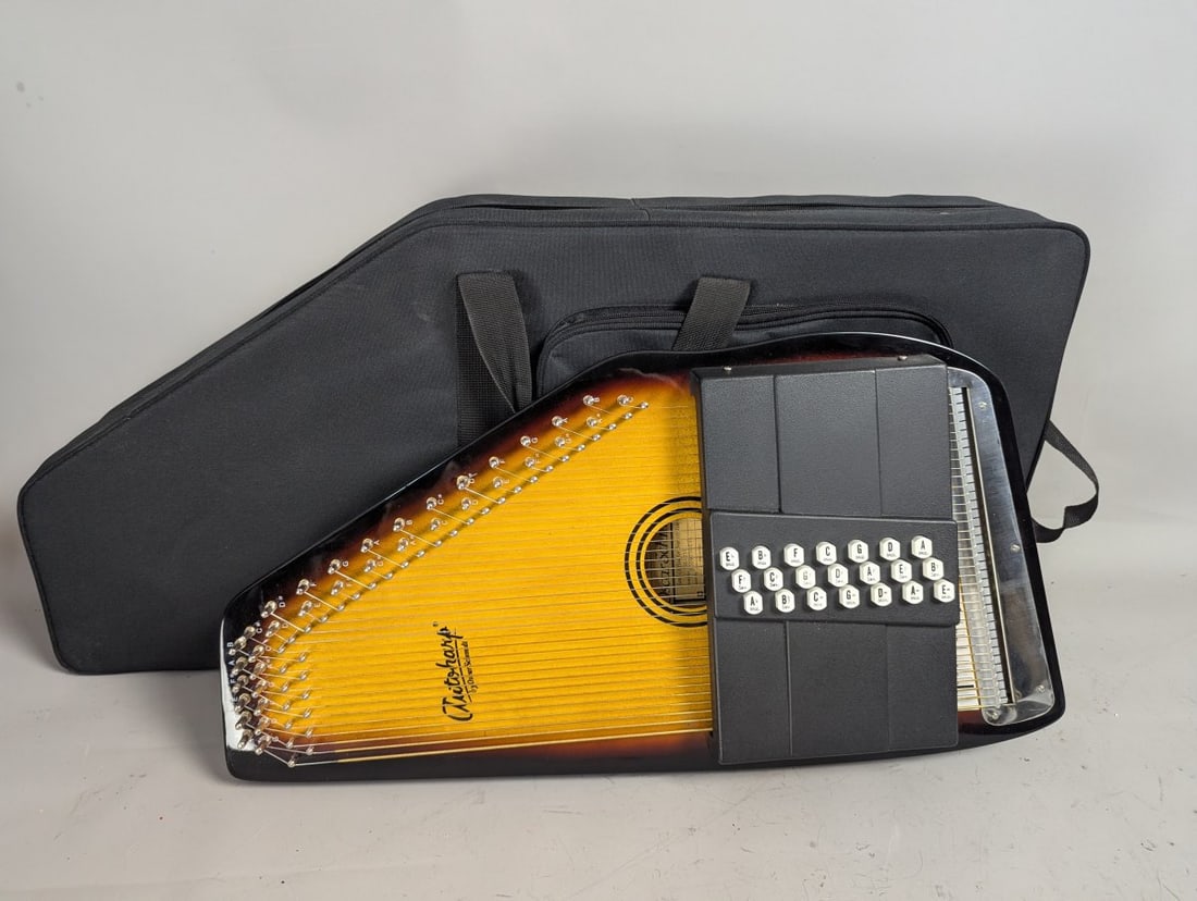 Oscar Schmidt OS15B Autoharp with Gig Bag - Classic Musical Instrument Set (1 of 7)