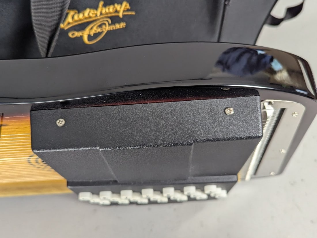 Oscar Schmidt OS15B Autoharp with Gig Bag - Classic Musical Instrument Set - 4
