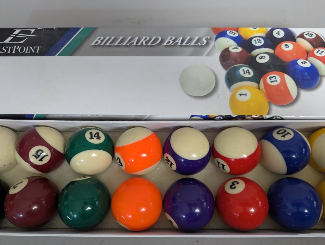 Eastpoint Billiard Balls Set Complete Pool Balls for Casual Play - 3