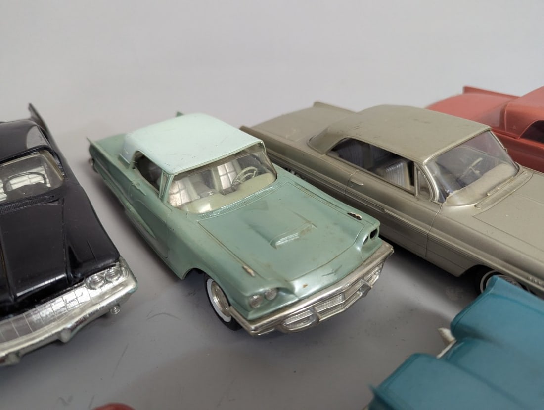 Vintage Collection of Promotional Model Cars from 1960s American Automobiles - 3