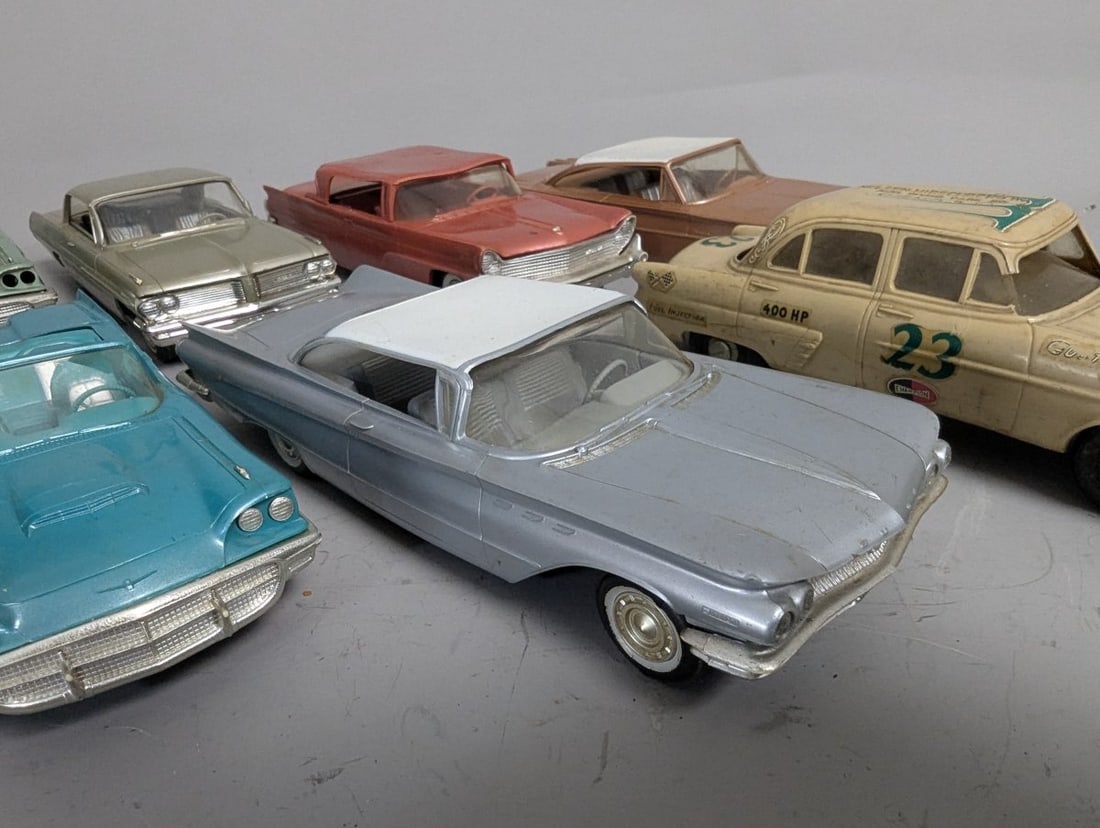 Vintage Collection of Promotional Model Cars from 1960s American Automobiles - 8