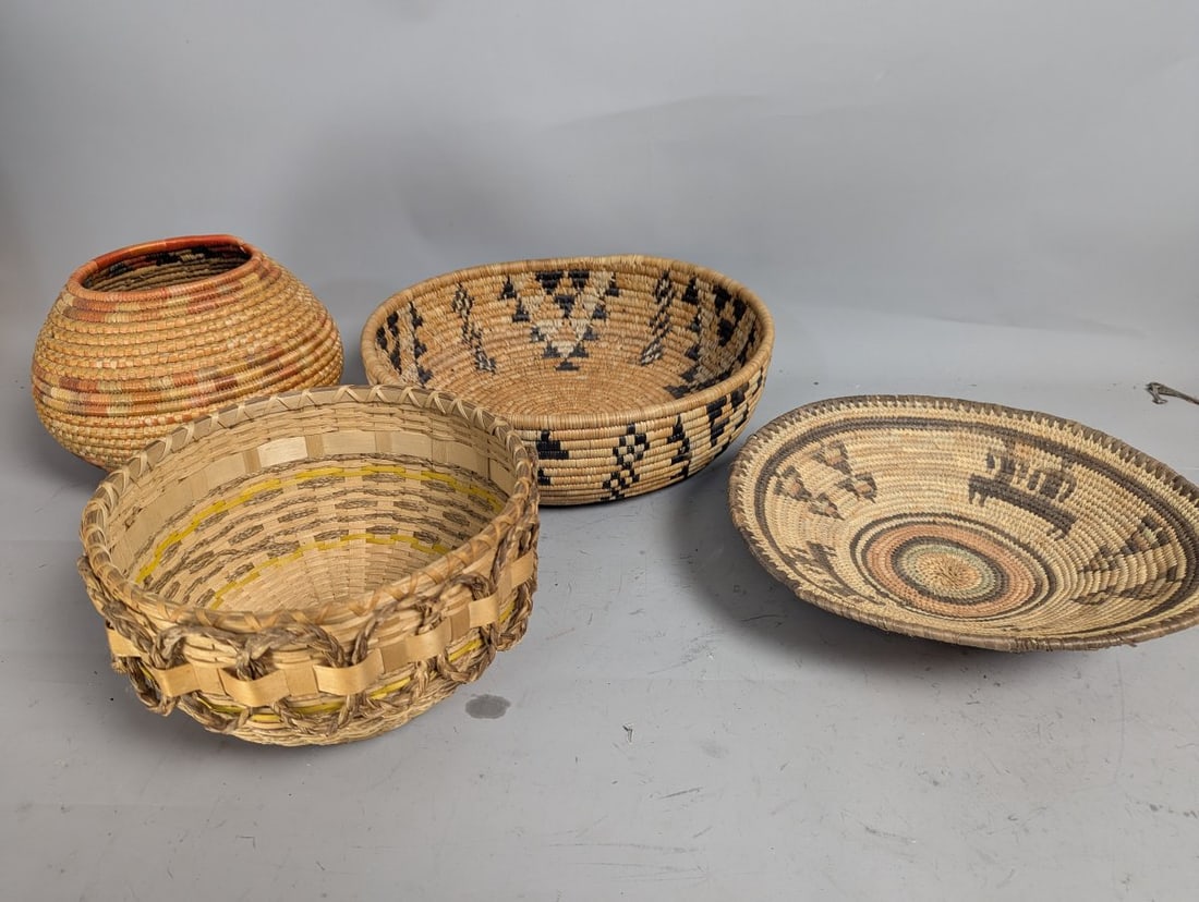 Collectible Native American Baskets by Molly Neptune and Others - Unique Weaving Traditions (1 of 9)
