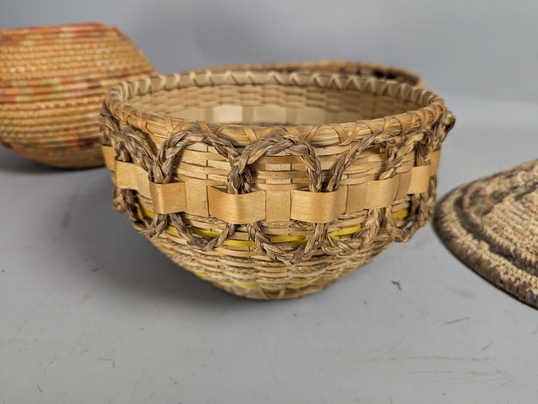 Collectible Native American Baskets by Molly Neptune and Others - Unique Weaving Traditions - 4