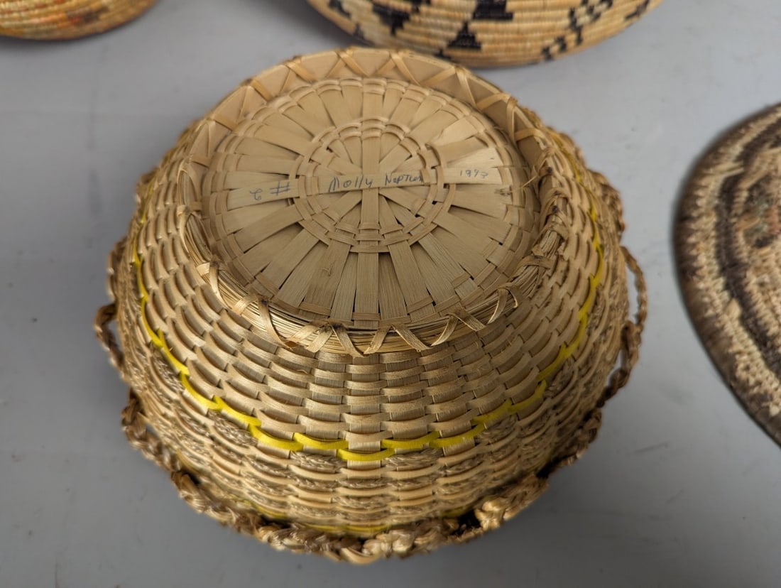 Collectible Native American Baskets by Molly Neptune and Others - Unique Weaving Traditions - 5