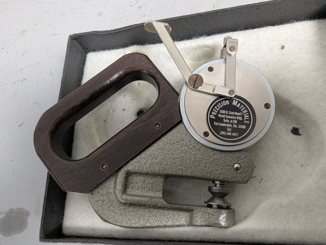 Vintage Papermaking Instruments Collection KÃ¤fer Schopper Ashcroft Measuring Tools - 3