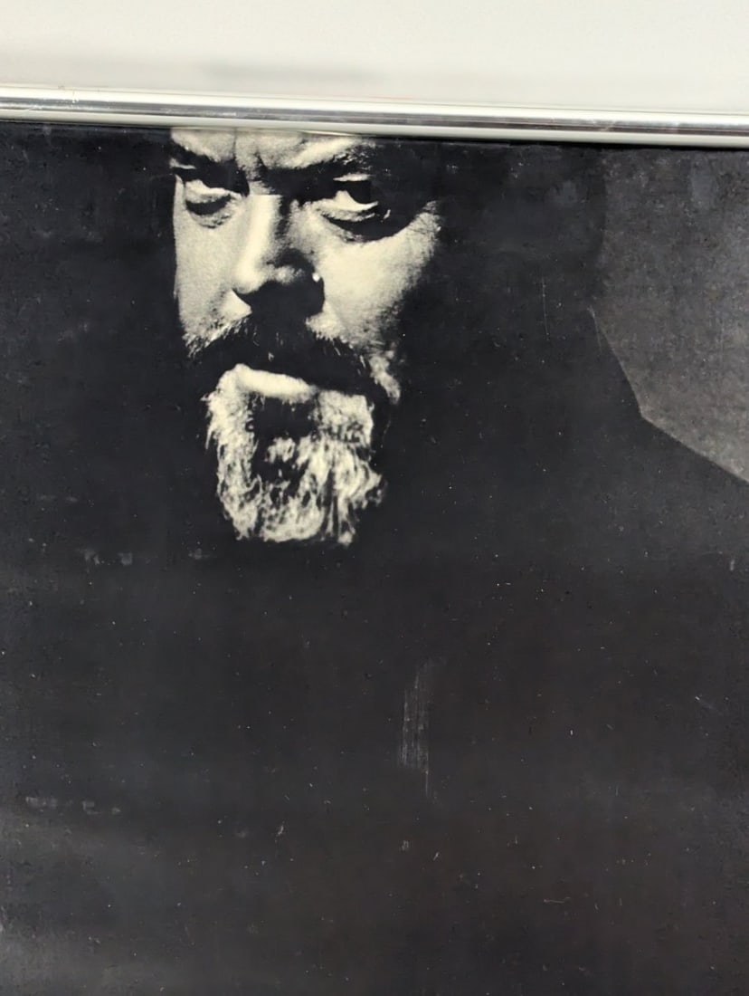 1978 Chicago International Film Festival Poster Orson Welles Framed Art Print - 2