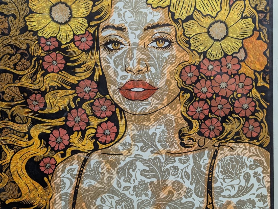 Chuck Sperry Dave Matthews Band Shoreline 2025 Artist Edition Psychedelic Screen Print - 4