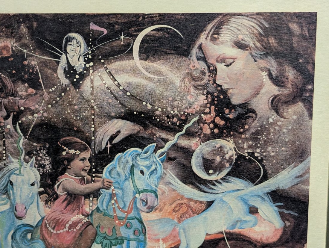 Larry N. Whittell Carousel of Life Artist's Proof Print 1979 Framed Art - 4
