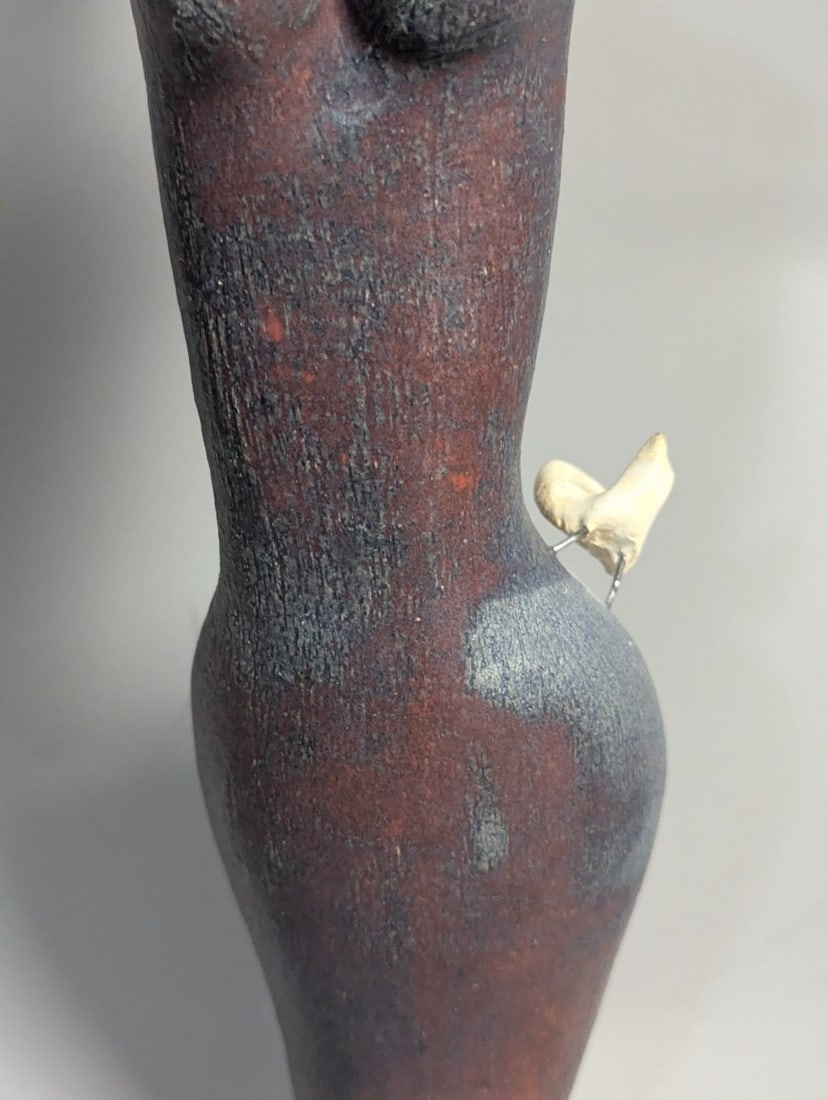 Modernist Abstract Female Torso Sculpture Unique Studio Art Decorative Piece - 3