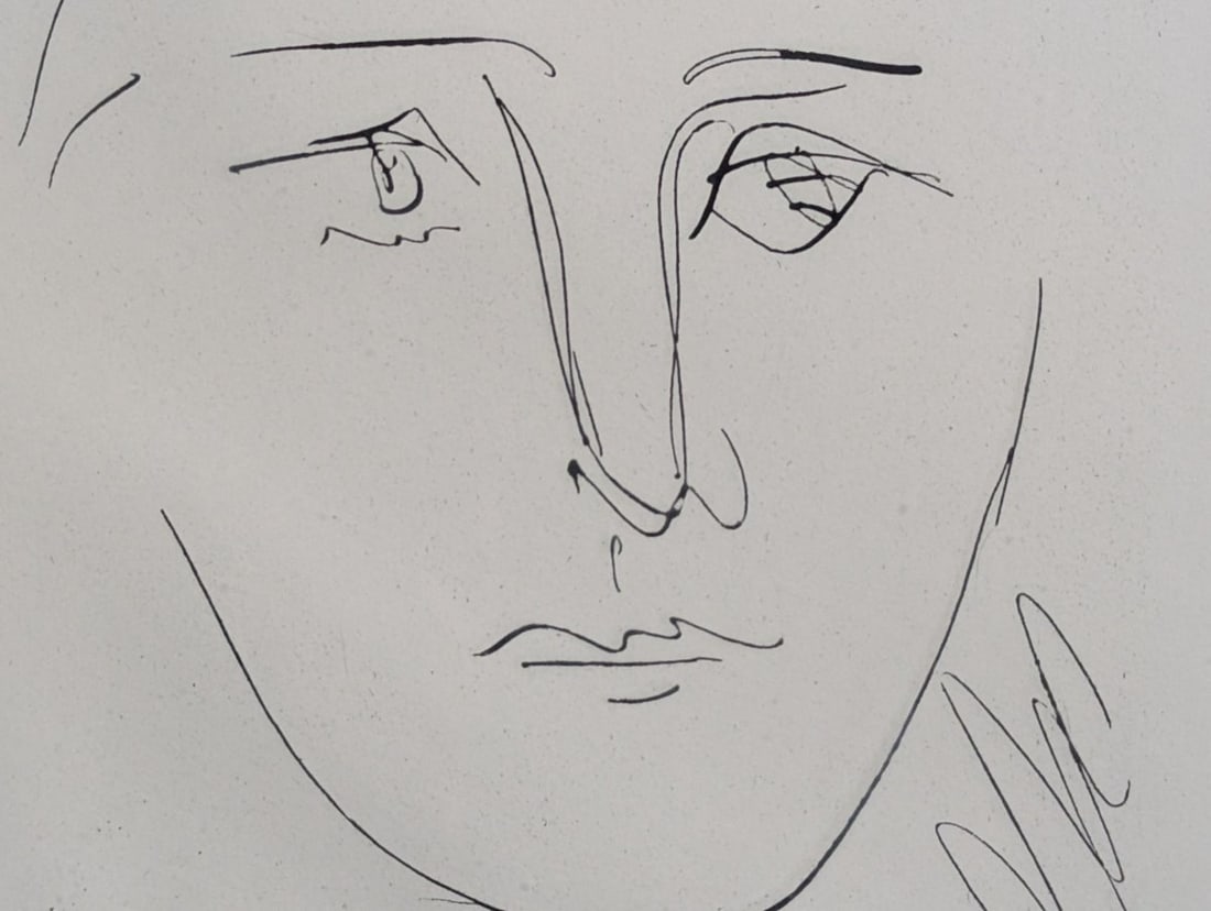 Pablo Picasso Pour Robie Etching Collector's Guild Framed Artwork - 4