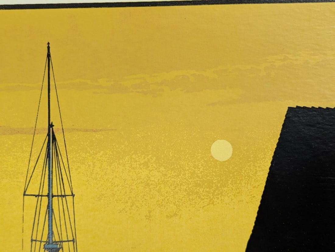 John Cook Day's End Limited Edition Serigraph Coastal Art Print - 3