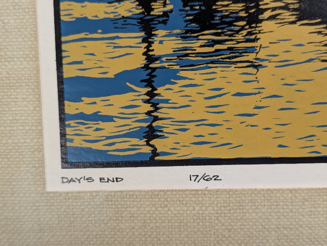 John Cook Day's End Limited Edition Serigraph Coastal Art Print - 6