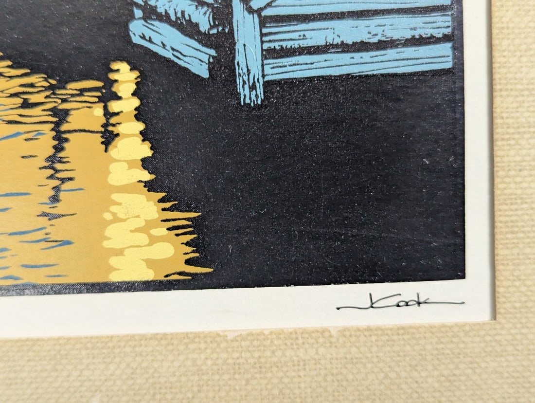 John Cook Day's End Limited Edition Serigraph Coastal Art Print - 7