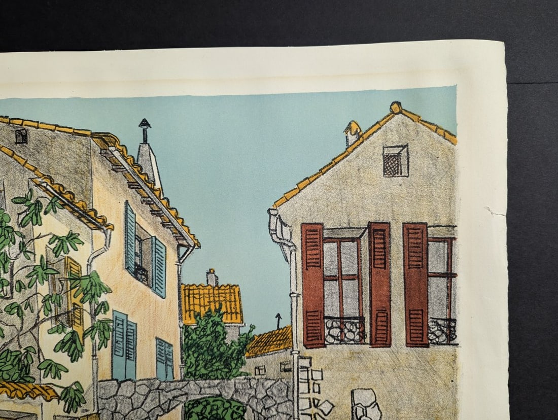 Denis Paul Noyer Limited Edition Lithograph European Street Scene Artwork - 3