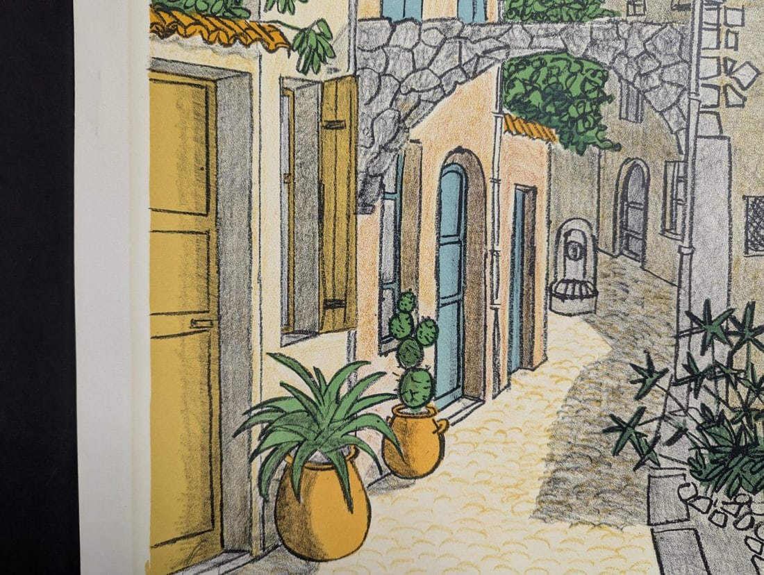 Denis Paul Noyer Limited Edition Lithograph European Street Scene Artwork - 6
