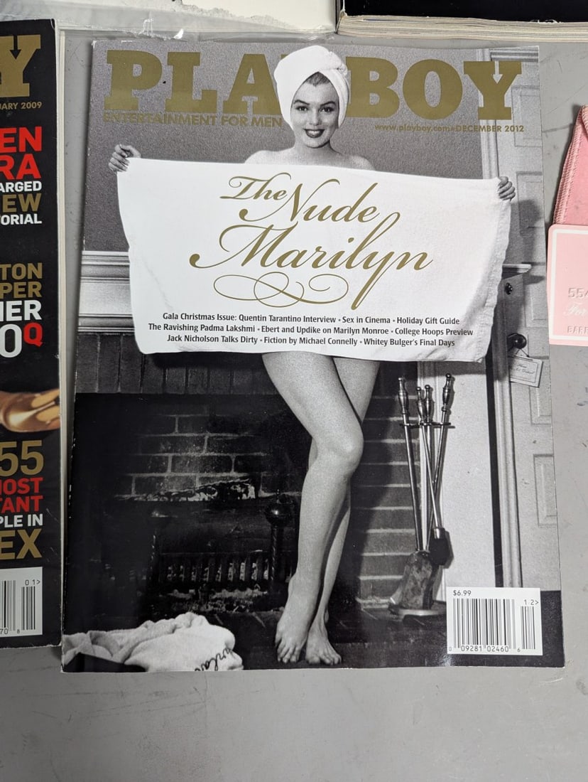 Playboy Collection Including Rare Braille Edition and Vintage Memorabilia - 8