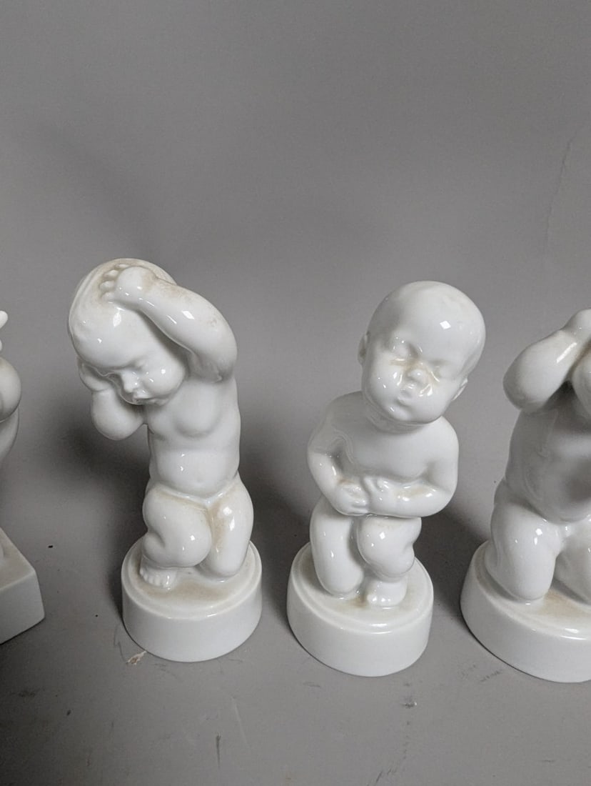 Bing & Grondahl Porcelain Children Figurines Set by Ingeborg Plockross-Irminger - 4