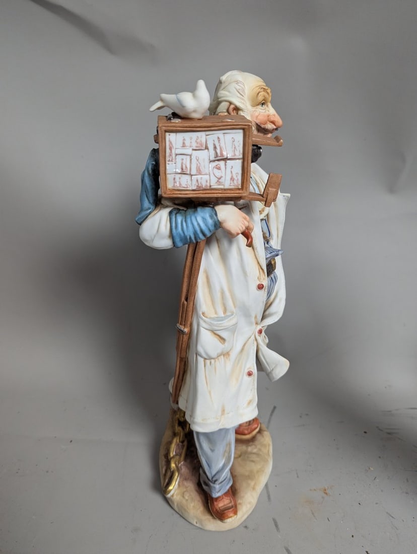 Lopez Moreno The Photographer Vintage Porcelain Figurine Collectible Artisan Piece - 3