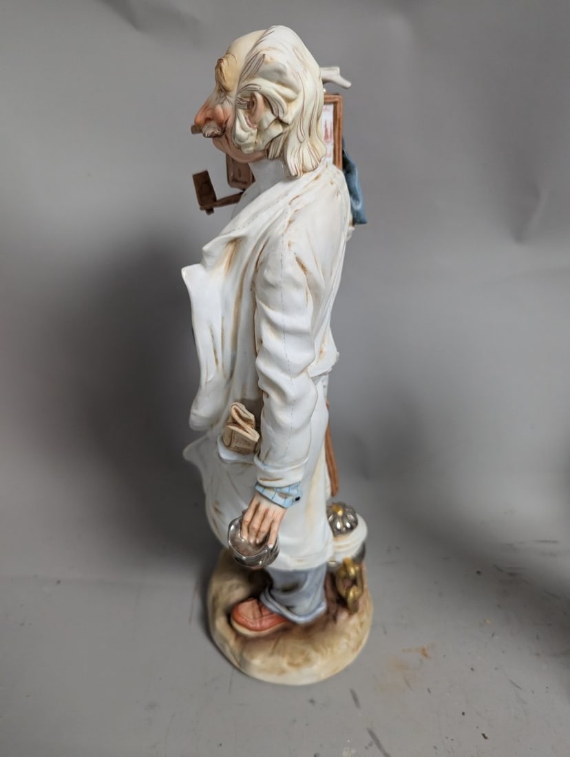 Lopez Moreno The Photographer Vintage Porcelain Figurine Collectible Artisan Piece - 5