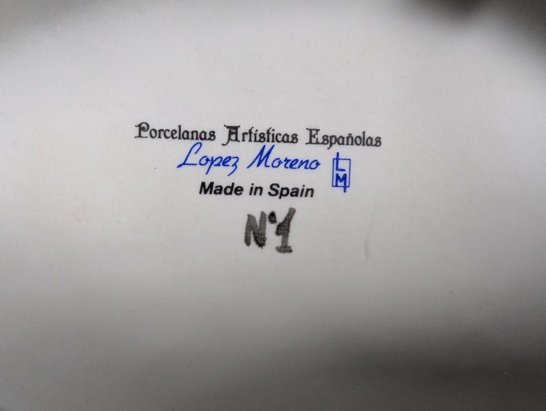 Lopez Moreno The Photographer Vintage Porcelain Figurine Collectible Artisan Piece - 7