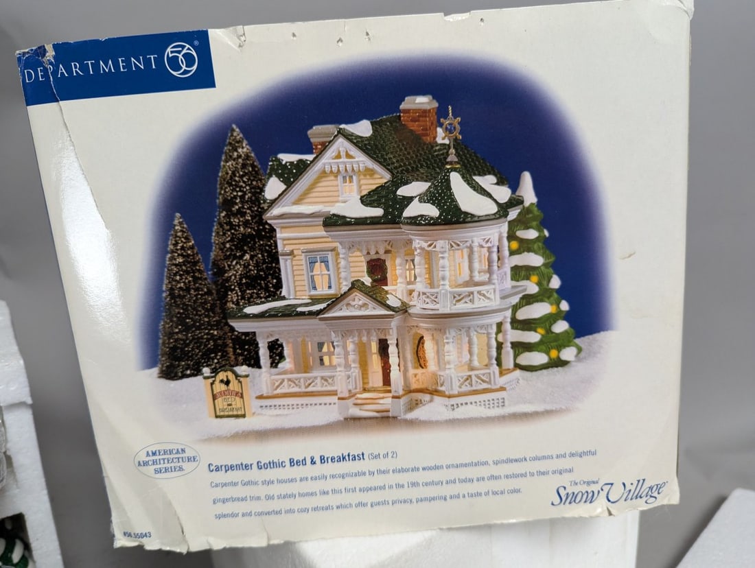 Department 56 Snow Village Italianate Villa Collection Lights Holiday Decor - 2