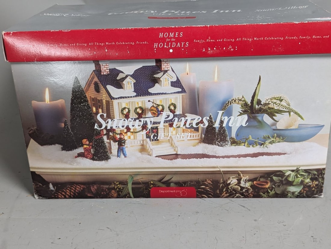 Department 56 Snow Village Italianate Villa Collection Lights Holiday Decor - 8
