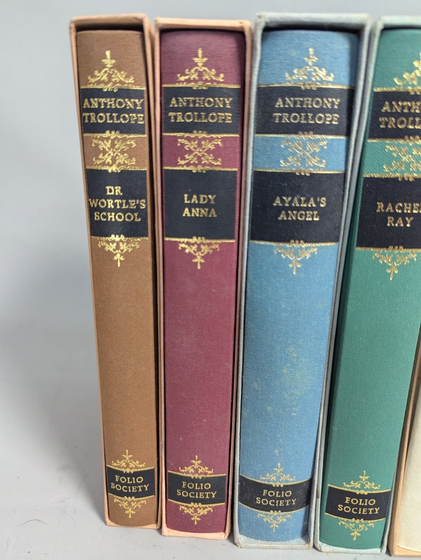Folio Society Collection: Anthony Trollope Novels & Clarissa by Samuel Richardson - 2