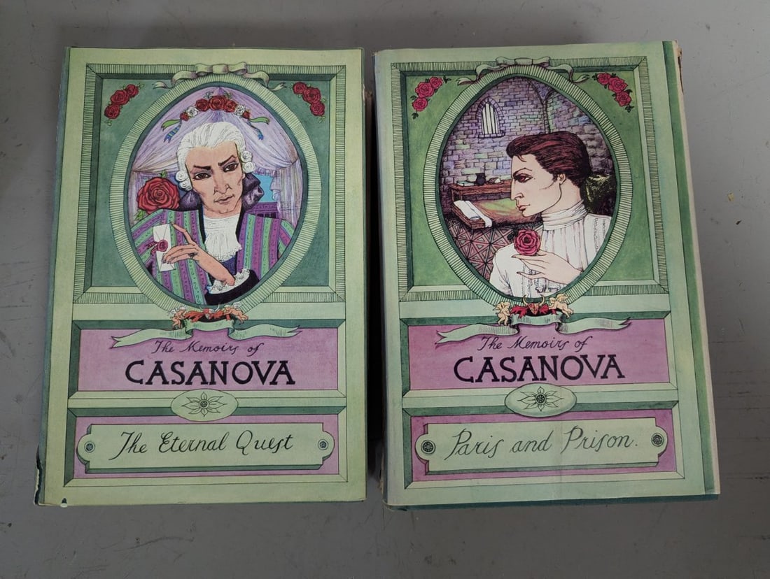 The Memoirs of Casanova Six Volume Set by Arthur Machen - Unabridged English Translation - 2