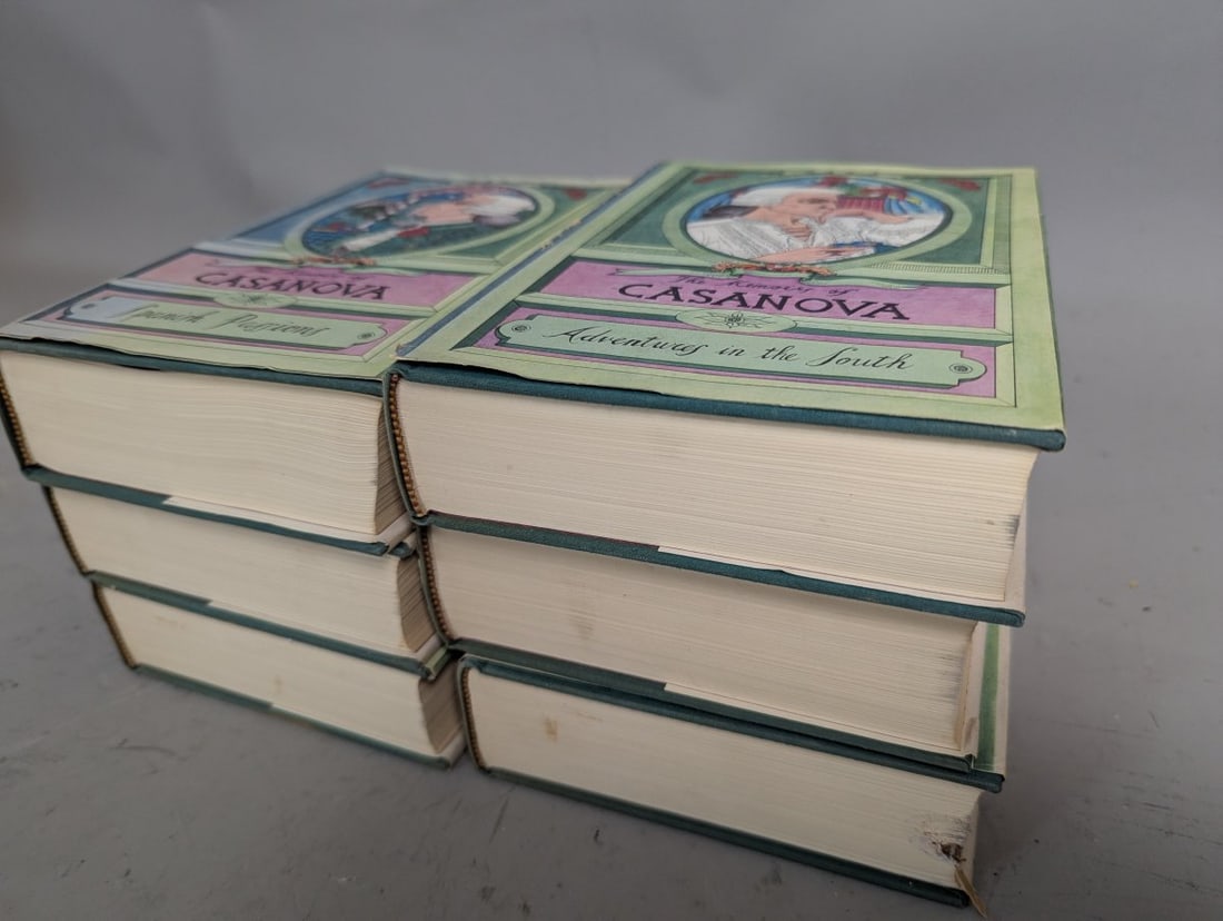 The Memoirs of Casanova Six Volume Set by Arthur Machen - Unabridged English Translation - 5