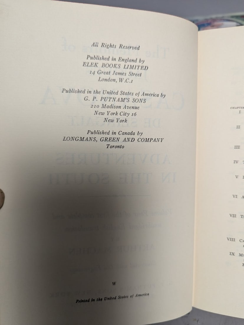 The Memoirs of Casanova Six Volume Set by Arthur Machen - Unabridged English Translation - 7