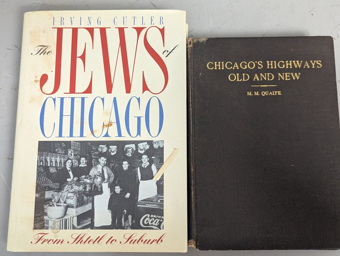 Chicago History Lot of 5 Assorted Books Including M. M. Quaife and Irving Cutler Titles - 3