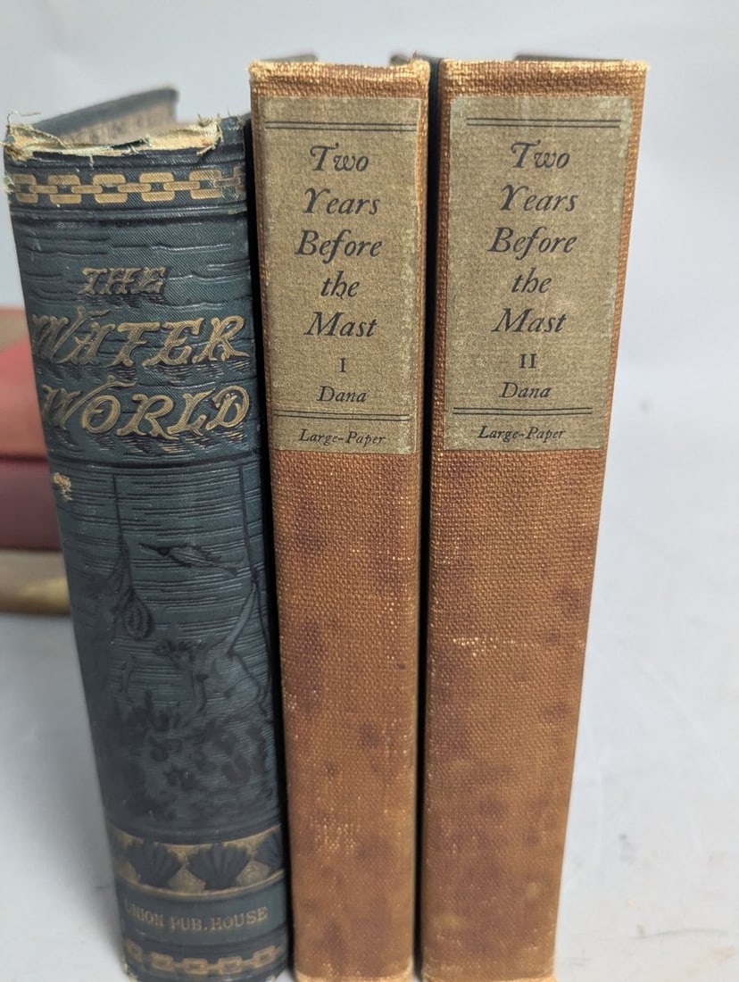 Lot of 17 Antique and Vintage Hardcover Books Multiple Genres Collectible Literature - 5