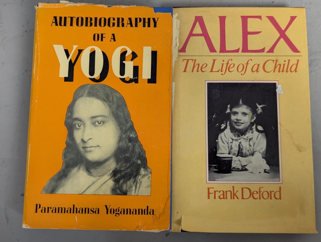 Lot of 8 Vintage Biographies Including Autobiography of a Yogi and Be My Baby - 4