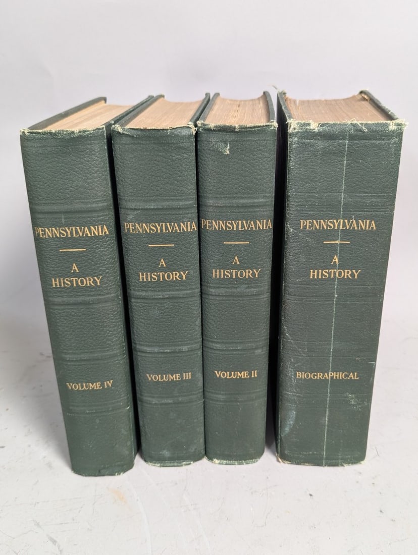 Pennsylvania A History Complete 5-Volume Set by George P Donehoo Historical Records: **Important** Please read below description on how to avoid high shipping costs. Bid now on this complete 5-volume set 'Pennsylvania: A History', published in 1926 by the Lewis Historical Publishing