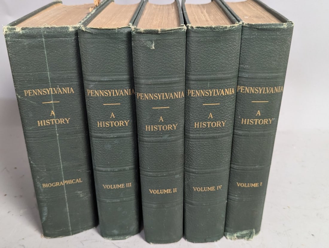 Pennsylvania A History Complete 5-Volume Set by George P Donehoo Historical Records - 4