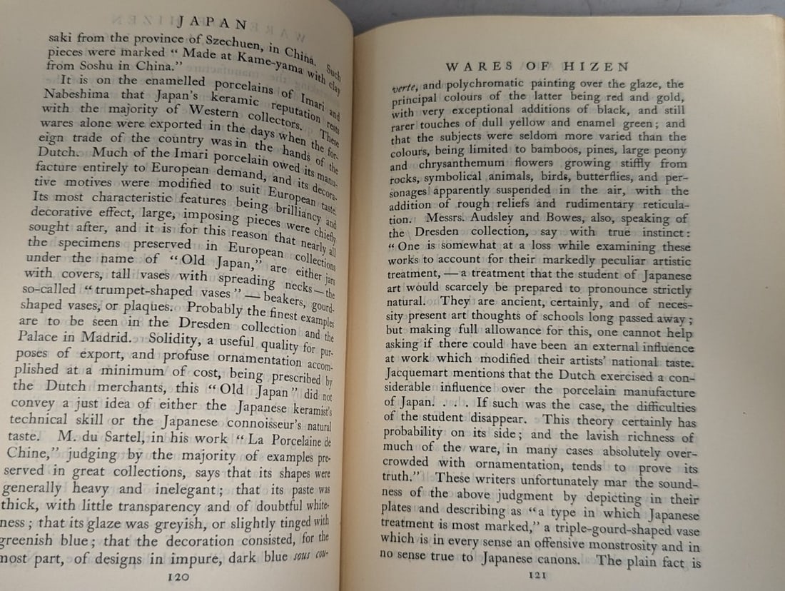 Antique 6 Volume Japan Its History Arts & Literature - 7