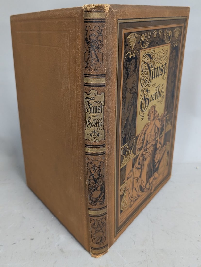 Goethe's Faust Illustrated German Edition by Johann Wolfgang von Goethe with Engravings - 2