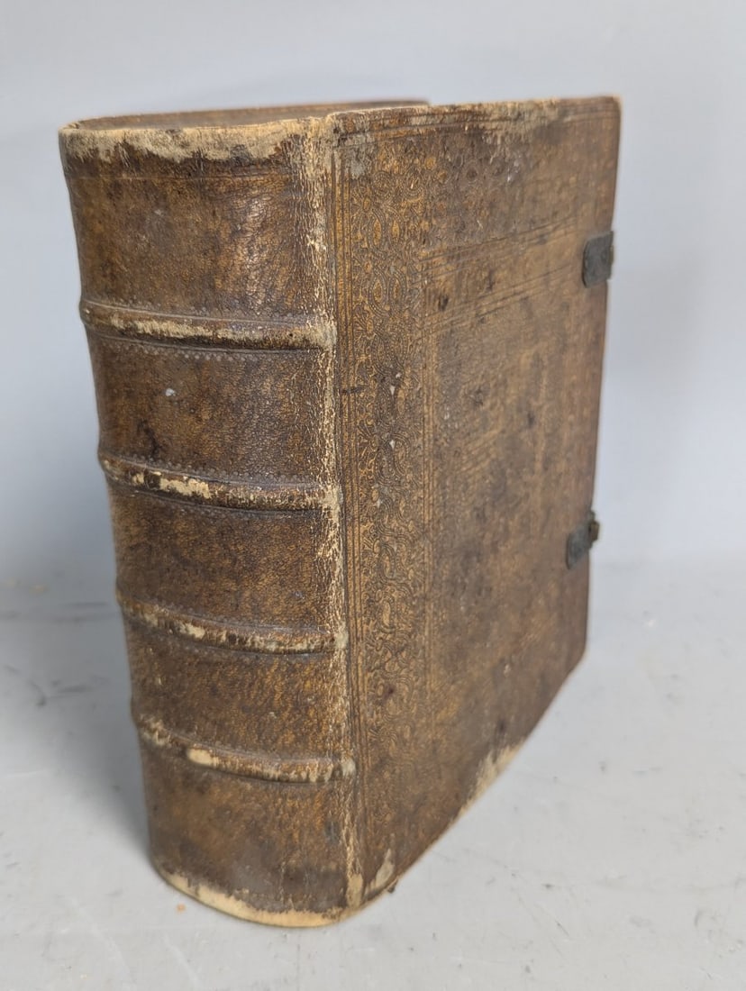 Johann Arndt Sechs BÃ¼cher vom Wahren Christenthum 18th Century Leather Bound Rare Book (1 of 8)