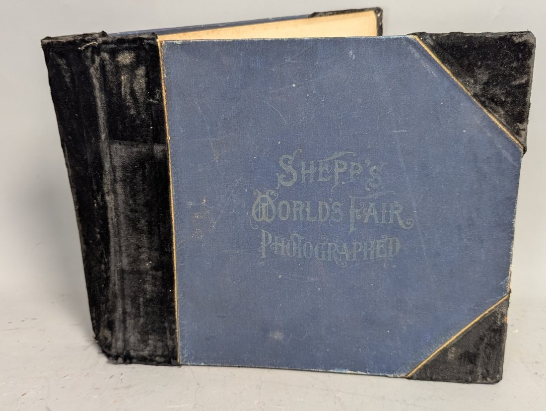 Shepp's World's Fair Photographed by James & Daniel Shepp - Historical Chicago Book: **Important** Please read below description on how to avoid high shipping costs. Dive into history with this original 1893 volume, 'Shepp's World's Fair Photographed.' This remarkable book captures