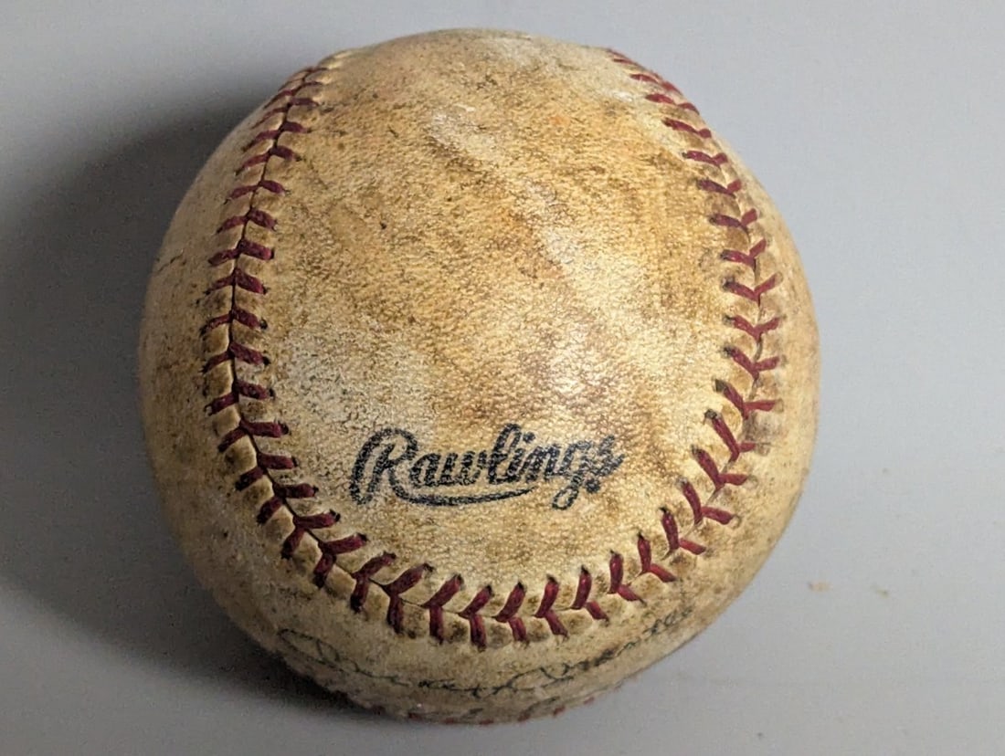 Mickey Mantle Autographed Rawlings Official League Baseball Sports Memorabilia Baseball - 5