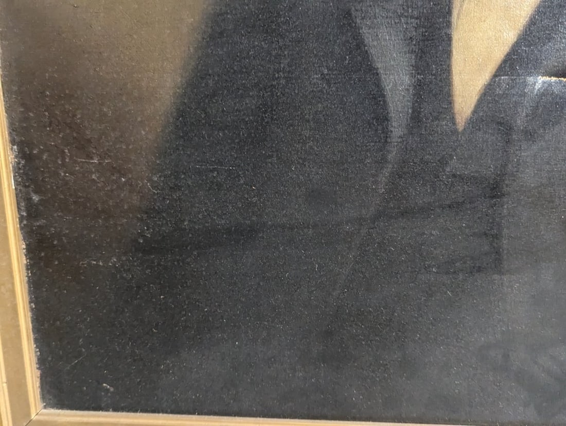 Antique 19th Century Framed Oil Portrait of a Gentleman with Gilded Frame - 10