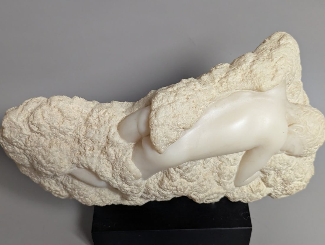 Peggy Mach Cloud Fantasy Faux Marble Sculpture Fantasy Art Collectible Home Decor - 2