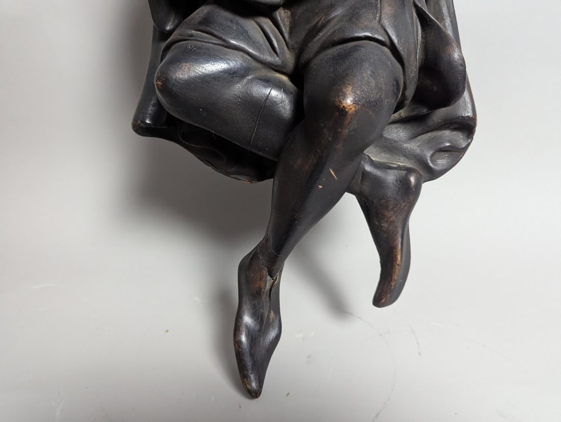 Gothic Revival Grotesque Figural Wall Bracket Corbel Vintage Home Decor - 6