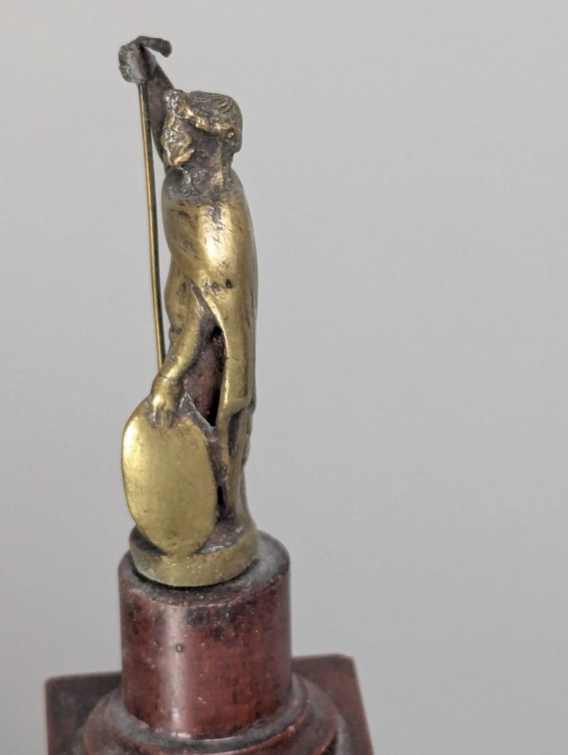 Grand Tour Souvenir Model of the Column of Marcus Aurelius Antique Decorative Object - 7