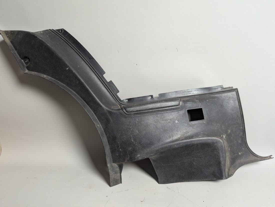 1973 Dodge Charger Inner Rear Quarter Panel Driver Side OEM Classic Car Restoration Part: **Important** Please read below description on how to avoid high shipping costs. Up for auction is a 1973 Dodge Charger inner black driver side rear panel, measuring 47 x 26 x 3 inches. This vintage