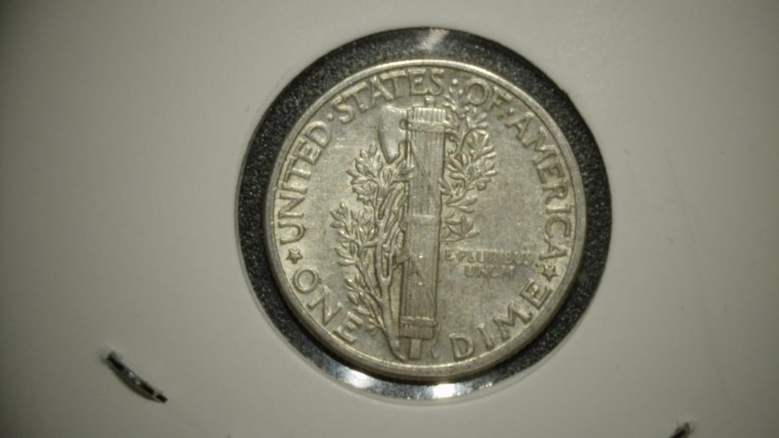 1941 1943 1944 1945 Mercury Dimes Lot - Adolph A. Weinman - Collectible Silver Coins - 8